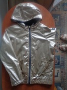 Złota kurtka dziewczęca marki Okaidi roz 152 / 12 lat