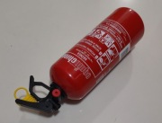 Zestaw - gaśnica samochodowa oraz apteczka