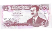 IRAK - 5 DINARA   - 1992 - UNC