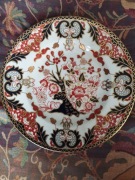 Talerz kolekcjonerski Royal Crown Derby 383 Imari 1970r. - unikat