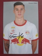 Benjamin Sesko oryginalny autograf! Euro 2024 Słowenia Leipzig