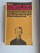 Wiktor Gomulicki - WSPOMNIENIA NIEBIESKIEGO MUNDURKA - stan dobry