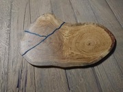 Drewniana deska dębowa do krojenia, serwowania, lite drewno, plaster dębu