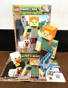 LEGO Minecraft 21149 BigFig Alex z kurczakiem