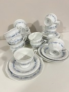 Rosenthal Maria - Trio do Kawy - Delikatny Wzór Niebieskich Róż