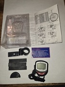 Licznik rowerowy wyświetlacz z dawnych lat firmy Boss siedmio funkcyjny 