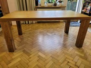 Piękny dębowy stół 178 x 100cm po renowacji