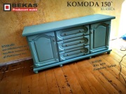 Komoda 150` KLASICA BOHO TURKUSOWY Pastelowy PRODUCENT BEKAS MEBLE 