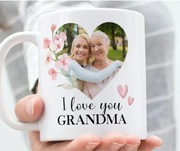Kubek dla babci  z nadrukiem personalizowany imię prezent