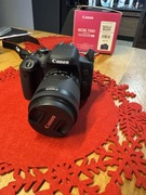 Canon 750D + Obiektyw 18-55mm Przebieg 881 zdjęć. Jak nowy !!!