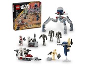 LEGO 75372 Star Wars - Zestaw  z żołnierzem armii klonów i droidem bojowym