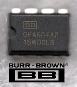 OPA604 pojedynczy OP pojedynczyl FET, Low Distortion