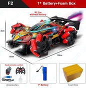 F2 RC samochód do driftu z lampkami Led 2.4G