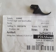 Spust do Sig Sauer 226 229 Głębszy profil dla małych dłoni