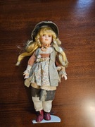 Lalka z porcelany Laleczka porcelanowa kolekcjonerska