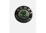 Naklejka Znaczek SKODA Emblemat Kluczyk Pilot logo 14mm zaślepka