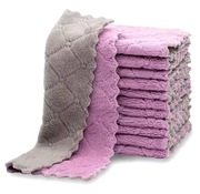 ŚCIERKA ŚCIERECZKA Z MIKROFIBRY MIĘKKA KUCHENNA 25x13 WYSOKA JAKOŚĆ 8szt 