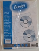 Koszulki Bantex na 2 CD (5szt. - 1op)