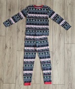 Świąteczna piżama Disney Mickey Mouse 10/11 lat 146 cm Choinka Christmas