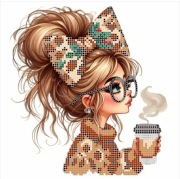 Zestaw haftu koralikovego 