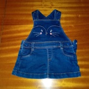 jeansowa  sukienka /spódniczka  rozmiar  68cm
