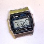 Zegarek LCD Ecco z melodiami - podobny do Montana. Nie działają przyciski