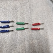 Wtyk bananowy 4mm RS Components NOWY 1 sztuka luzem UK 444-8XX