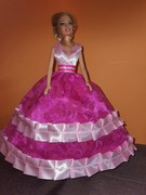 Suknia ,ubranko dla lalki barbie