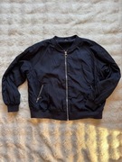 Ellos bomberka damską oversize granatowa Lekko ocieplana Casual Streetwear