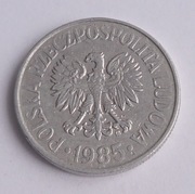 50 GROSZY 1985 - NIEDOBITA ,, POLSKA RZECZPOSPOLITA LUDOWA,,