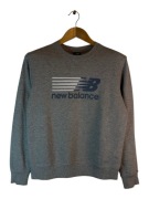 Bluza new balance szare z dużym logiem m