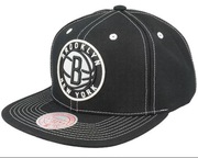 Mitchell & Ness Brooklyn Nets Glow Up Black Snapback