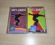 100 % dance 2 kasety  snake's music 
