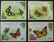 MOTYLE ŚWIATA - ANGUILLA ** - czysty - MOTYLE