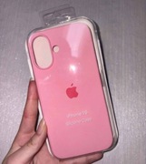 silikonowy case na iphone 16 różowy 