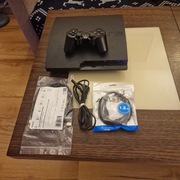 PS3 Slim Dysk 1TB HEN 3.4.2 Pad Gry PKGi