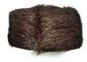 XS Czapka Toczek z Futra Naturalnego ok. 52 cm