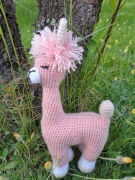 lama /alpaka  na szydełku, prezent dla dziecka 