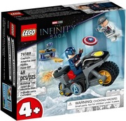 LEGO 76189 Marvel Super Heroes - Kapitan Ameryka i pojedynek z Hydrą