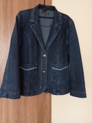 Kurtka jeansowa z kieszeniami LUS JEANS   r. 3XL/4XL