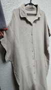 Nowa długa sukienka maxi muślin uniwersalna  oversize plus size 
