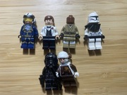 Lego Star Wars mix figurki Indina Jones Mace Windu Dengar Clone trooper