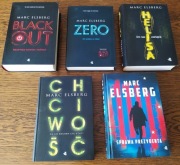 MARC ELSBERG - Blackout Zero Helisa Chciwość Sprawa Prezydenta (jak nowe)