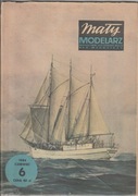 Zawisza Czarny Statek szkolny Mały Modelarz 6/1984
