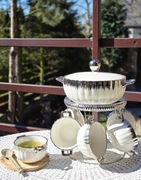 Zestaw do zupy srebrny