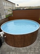 Sprzedam kompletny używany basen kanadyjski z solarem