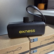 Powerbank 3000 mAh USB-C | zintegrowany kabel | NOWY | Exness