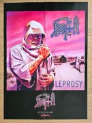 DEATH "Leprosy" - Duży plakat XL z 2024 r. - Format A2 (ok. 40 x 55 cm)