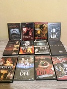 Filmy DVD horrory 14 sztuk 