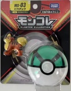 Pokemon Takara Tomy Growlithe + pokeball